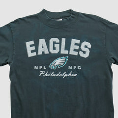 Philadelphia Eagles NFL 2000s Long Sleeve T-shirt Charcoal Vintage - Fanatics
