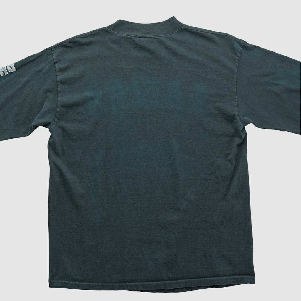 Philadelphia Eagles NFL 2000s Long Sleeve T-shirt Charcoal Vintage - Fanatics