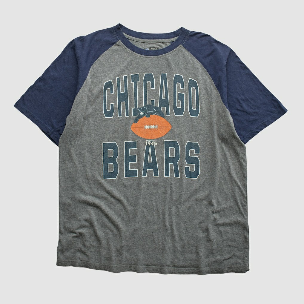 Chicago Bears NFL 2010s T-shirt Dark Heather Gray Vintage - Fanatics