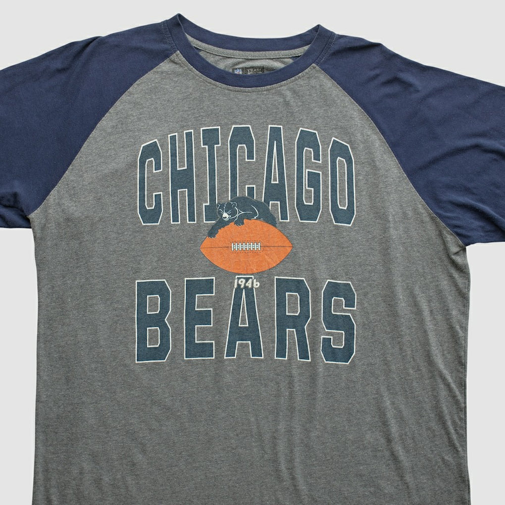 Chicago Bears NFL 2010s T-shirt Dark Heather Gray Vintage - Fanatics