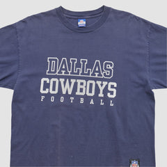 Dallas Cowboys Reebok 2000s T-shirt Navy Vintage - Fanatics