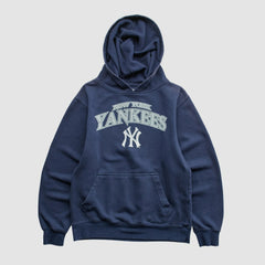 New York Yankees Stitches 2010s Hooded Pullover Sweatshirt On Sale
