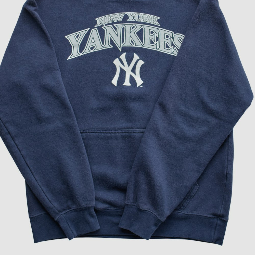 New York Yankees Stitches 2010s Hooded Pullover Sweatshirt On Sale