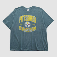 Pittsburgh Steelers NFL 2010s T-shirt Teal Vintage - Fanatics