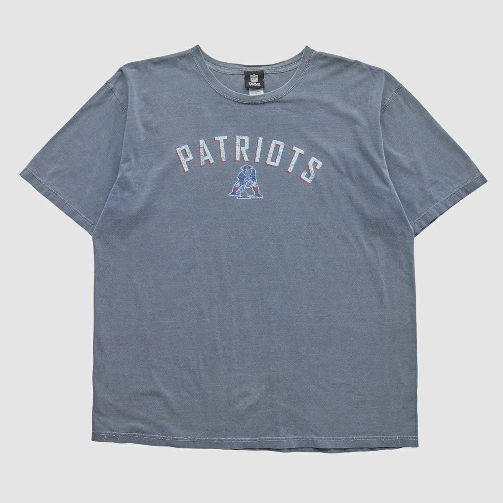 New England Patriots NFL 2010s T-shirt Blue Vintage - Fanatics