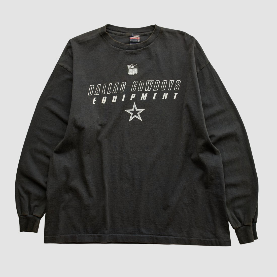 Dallas Cowboys 2000s Long Sleeve T-shirt Black Vintage - Fanatics
