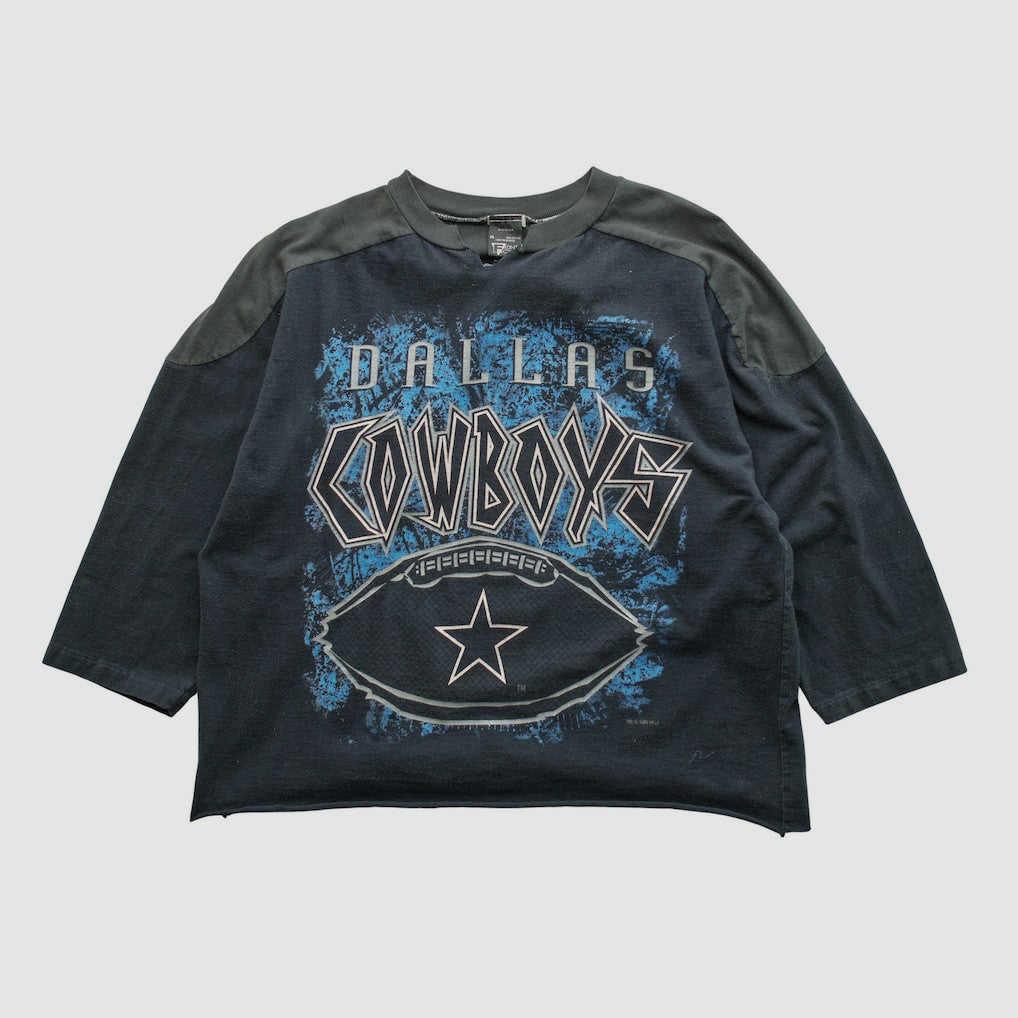 Dallas Cowboys Front Row 1995 T-shirt Black Vintage - Fanatics