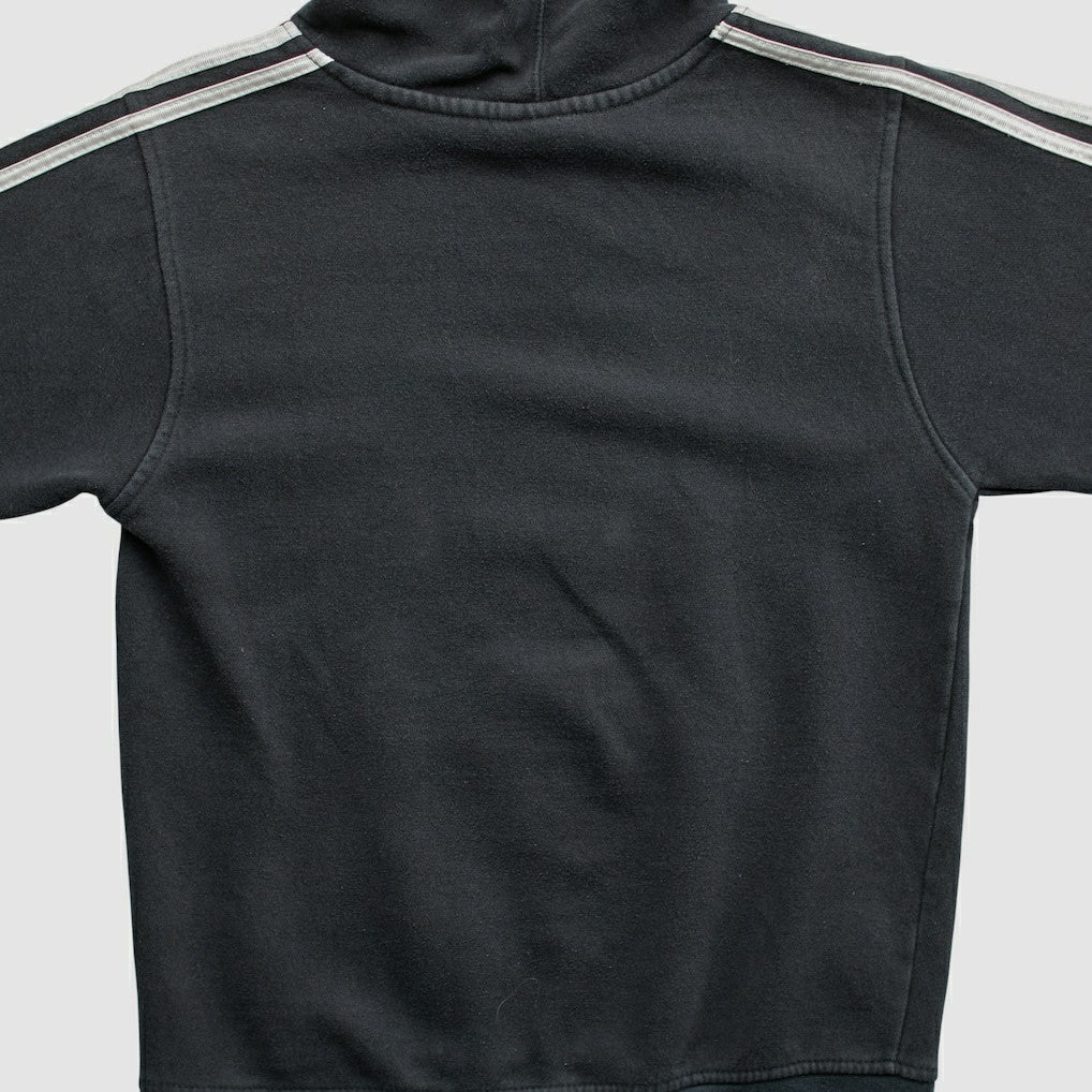Adidas - Boston Celtics 2010s Hooded Pullover Sweatshirt - Black Vintage