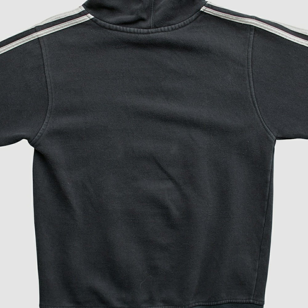 Adidas - Boston Celtics 2010s Hooded Pullover Sweatshirt - Black Vintage
