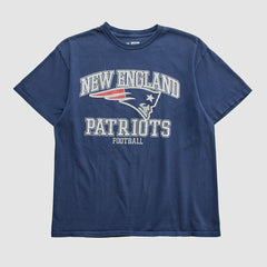 New England Patriots NFL 2000s T-shirt Navy Vintage - Fanatics