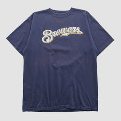 Milwaukee Brewers Majestic 2000s T-shirt Lifestyle