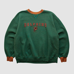 Miami Dolphins NFL 2000s Pullover Sweatshirt Teal Vintage - Fanatics
