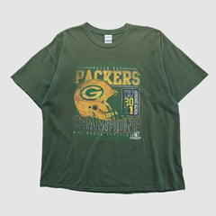 Green Bay Packers Gildan 2011 T-shirt Green Vintage - Fanatics
