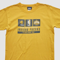 Vintage - Indiana Pacers NBA 2000s T-shirt - Yellow Vintage