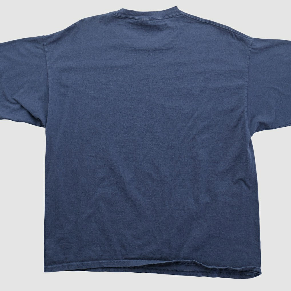 New England Patriots Lee Apparel 2002 T-shirt Navy Vintage - Fanatics