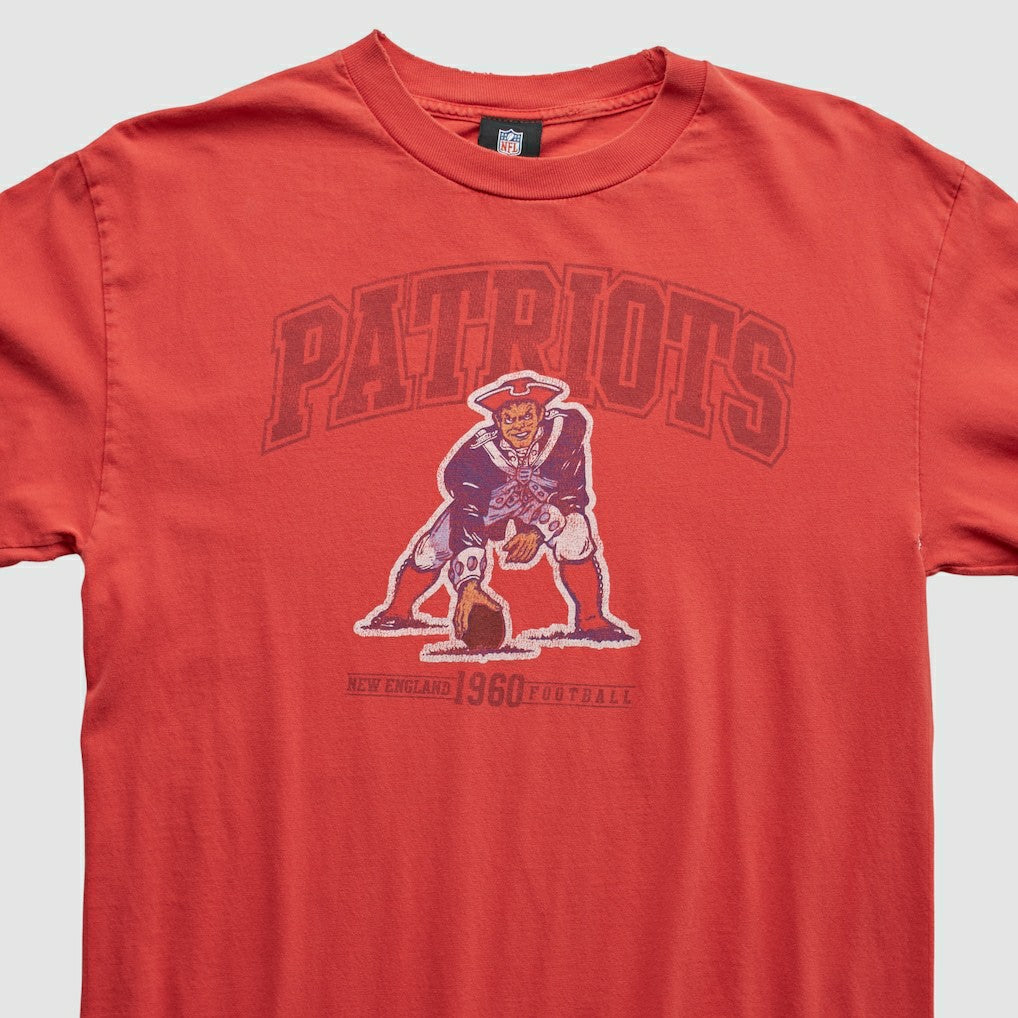 New England Patriots NFL 2010s Long Sleeve T-shirt Red Vintage - Fanatics
