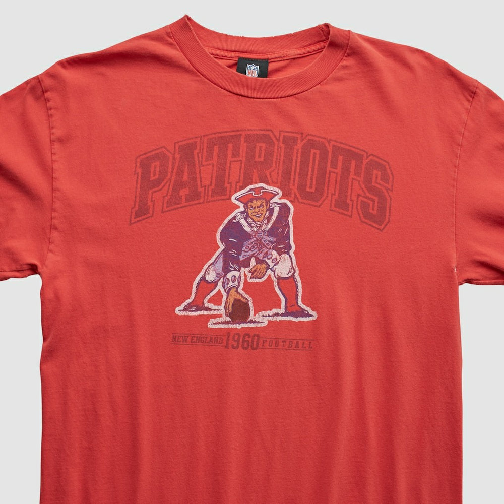 New England Patriots NFL 2010s Long Sleeve T-shirt Red Vintage - Fanatics