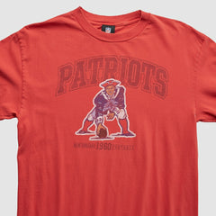 New England Patriots NFL 2010s Long Sleeve T-shirt Red Vintage - Fanatics