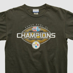 Pittsburgh Steelers Reebok 2006 T-shirt Charcoal Vintage - Fanatics