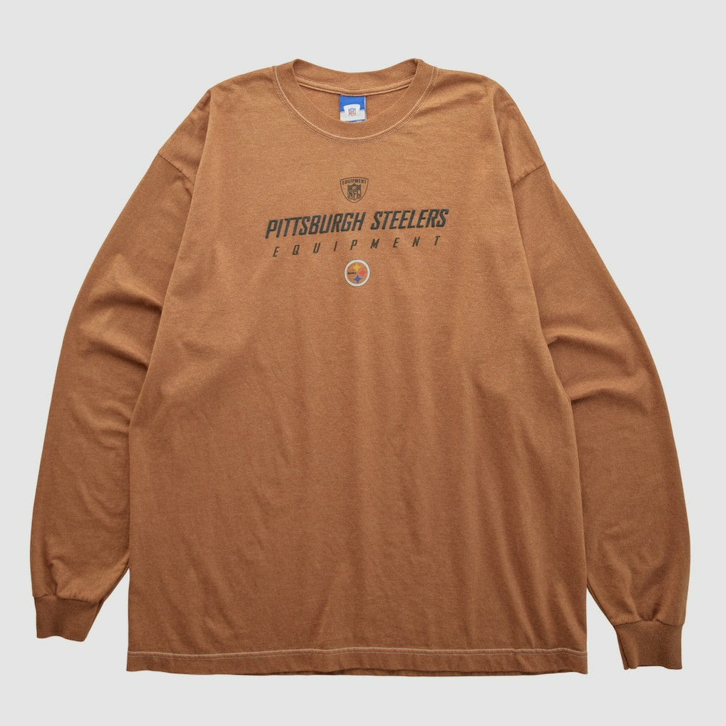 Pittsburgh Steelers Reebok 2000s Long Sleeve T-shirt Clay Vintage - Fanatics
