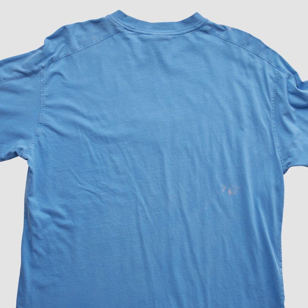 Detroit Lions NFL 2000s Long Sleeve T-shirt Light Blue Vintage - Fanatics