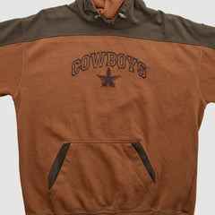 Dallas Cowboys Cowboys Authentic Apparel 2000s Hooded Pullover Sweatshirt Clay Vintage - Fanatics