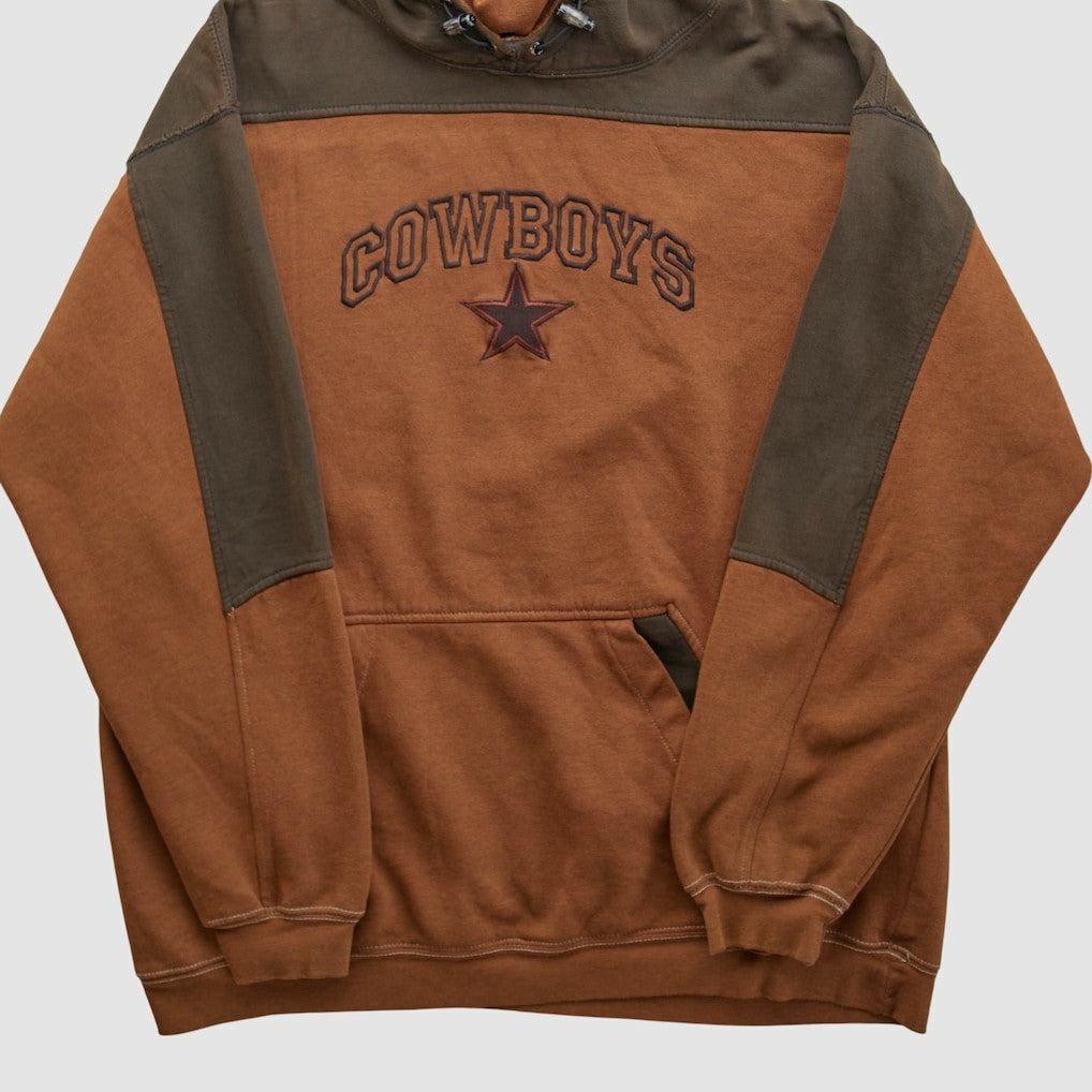 Dallas Cowboys Cowboys Authentic Apparel 2000s Hooded Pullover Sweatshirt Clay Vintage - Fanatics