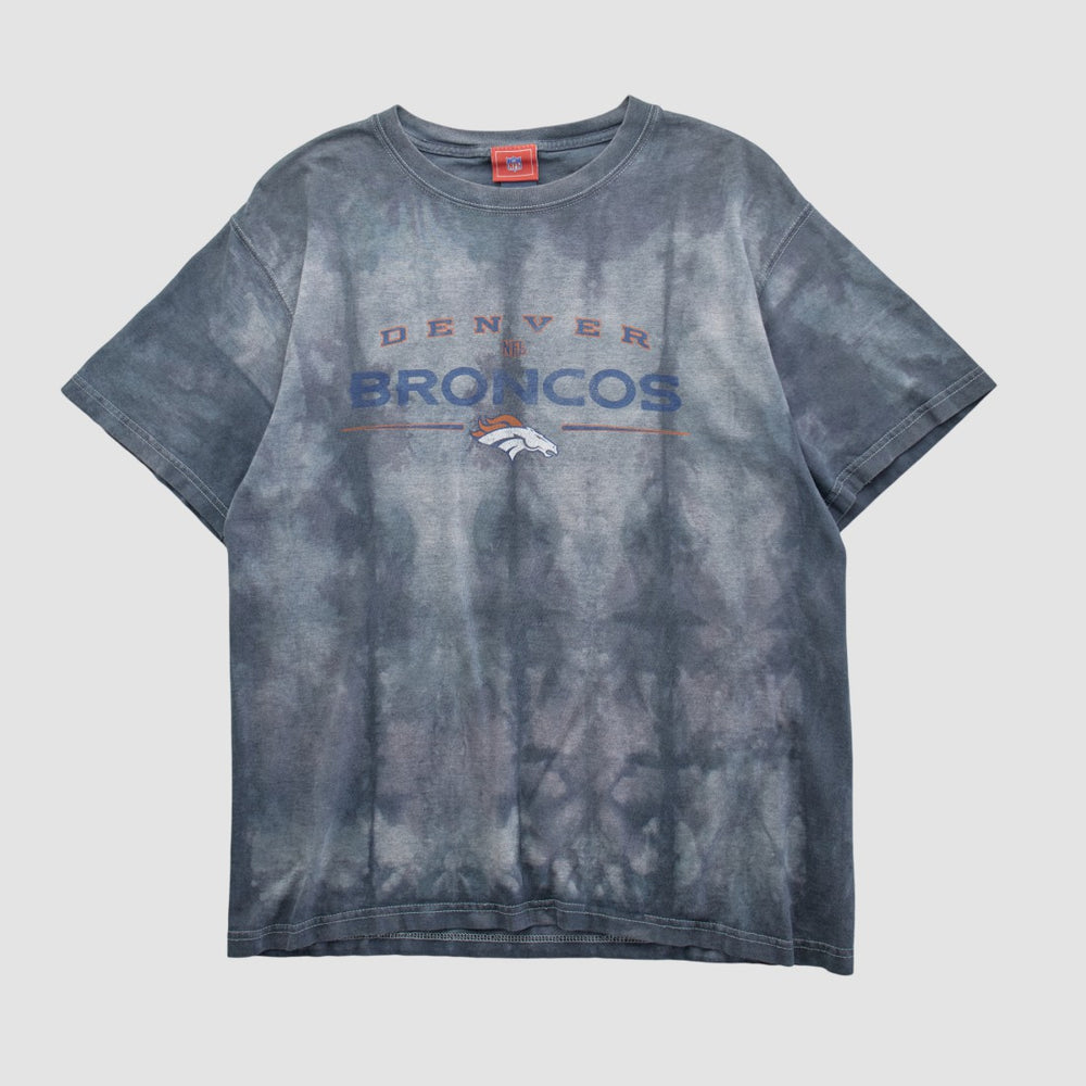 Denver Broncos NFL 2000s T-shirt Gray Vintage - Fanatics