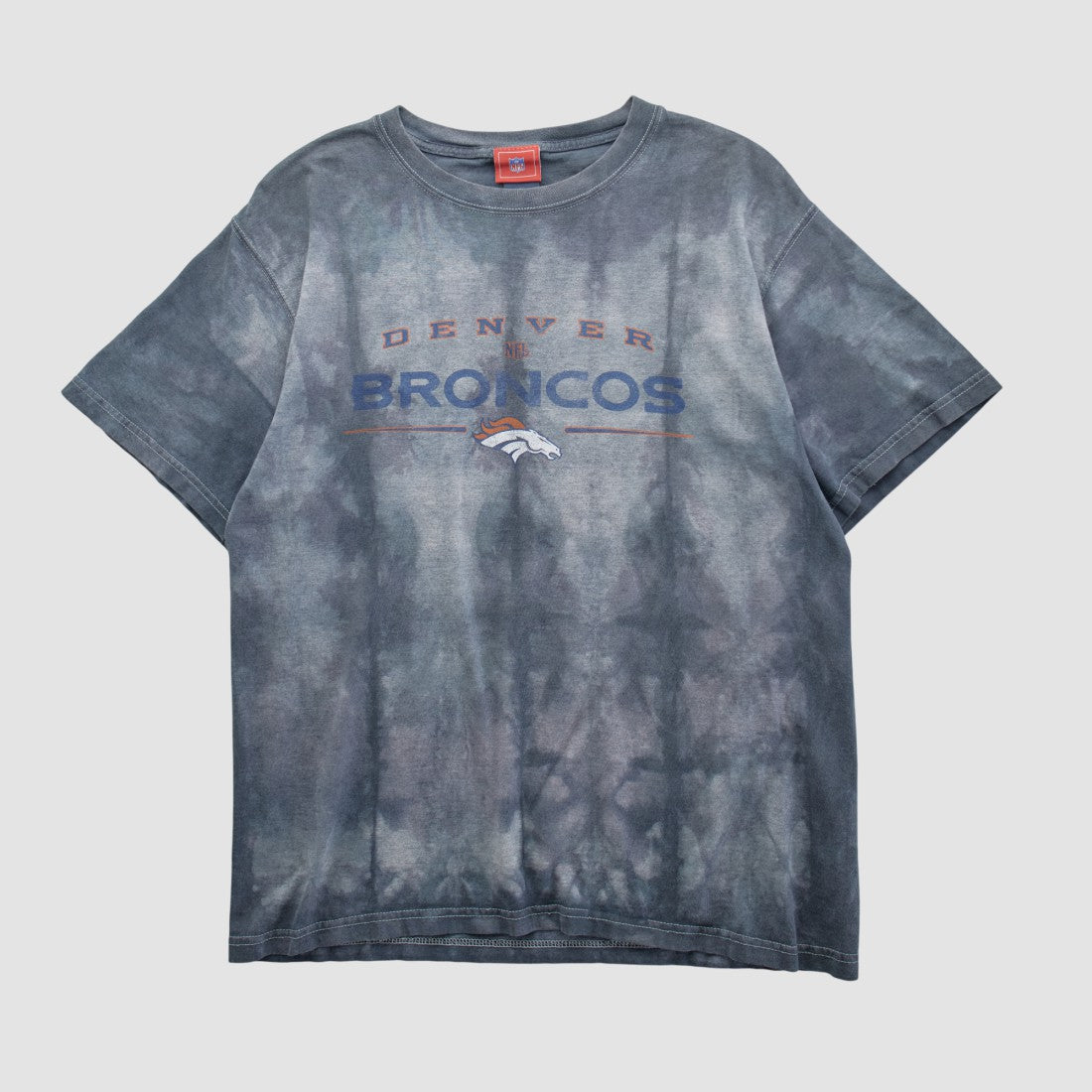 Denver Broncos NFL 2000s T-shirt Gray Vintage - Fanatics