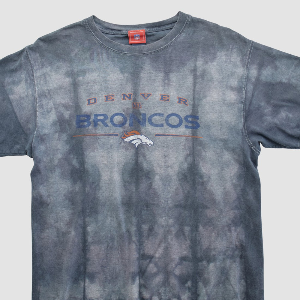 Denver Broncos NFL 2000s T-shirt Gray Vintage - Fanatics