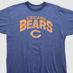 Chicago Bears Reebok 2000s T-shirt Blue Vintage - Fanatics