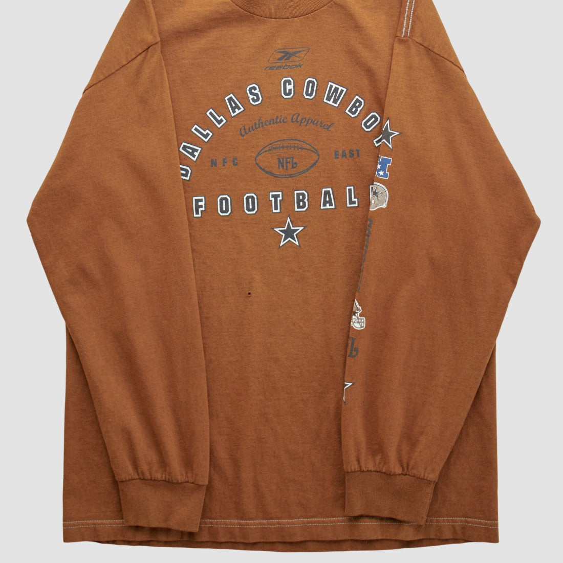 Dallas Cowboys 2000s Long Sleeve T-shirt Clay Vintage - Fanatics