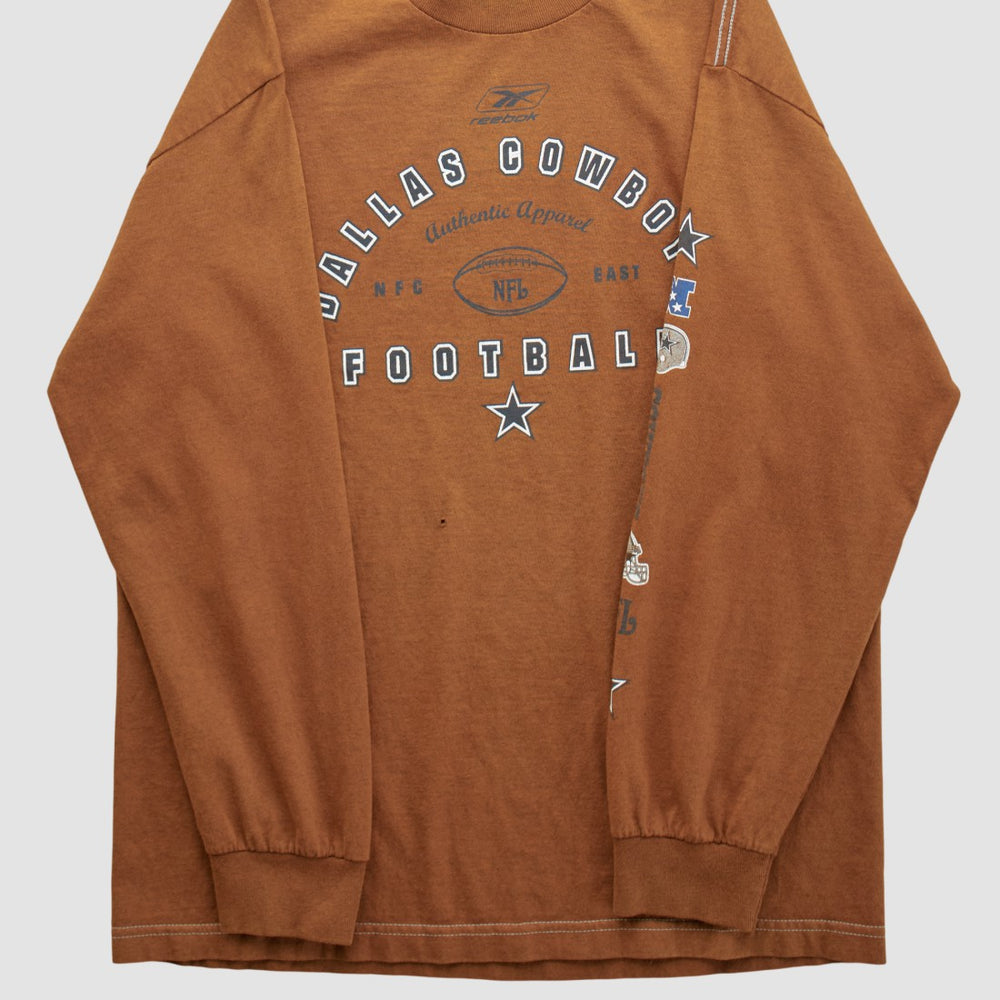 Dallas Cowboys 2000s Long Sleeve T-shirt Clay Vintage - Fanatics