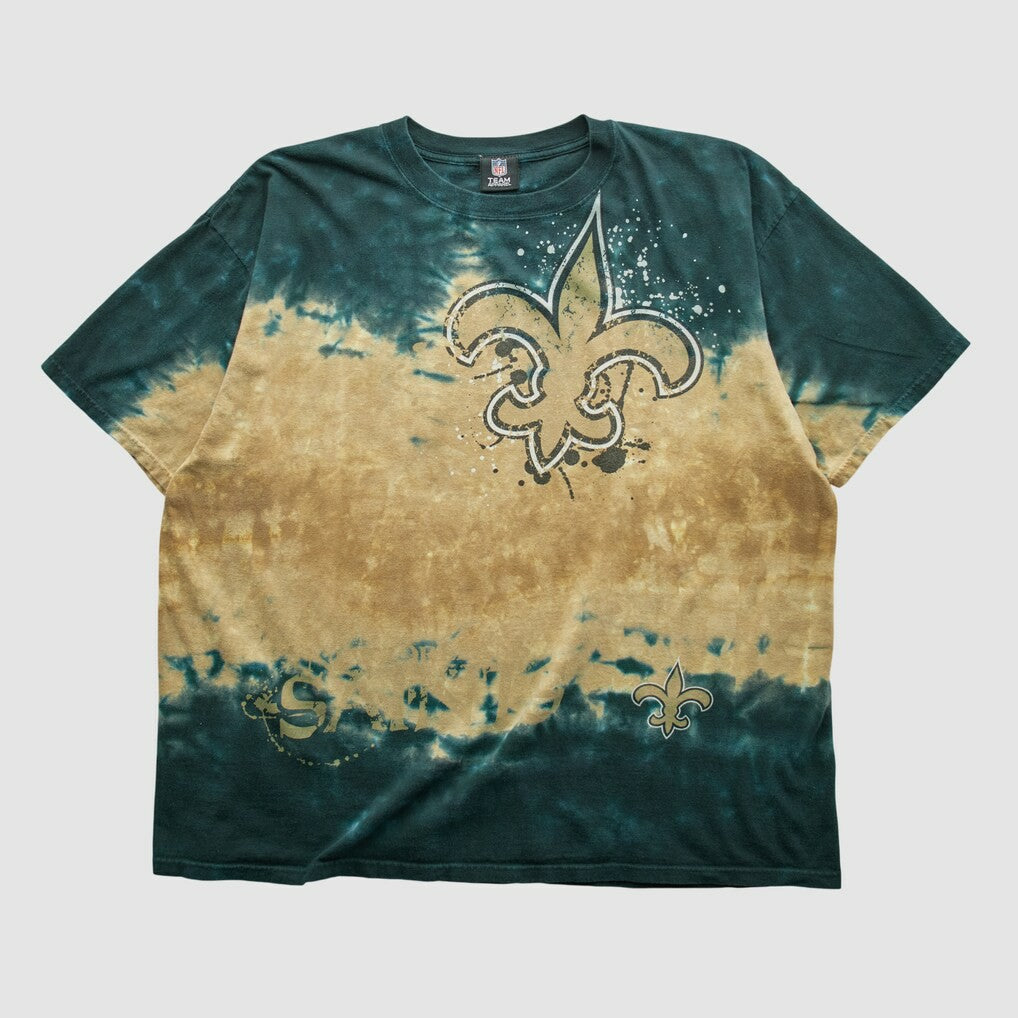 New Orleans Saints NFL 2010s T-shirt Black Vintage - Fanatics