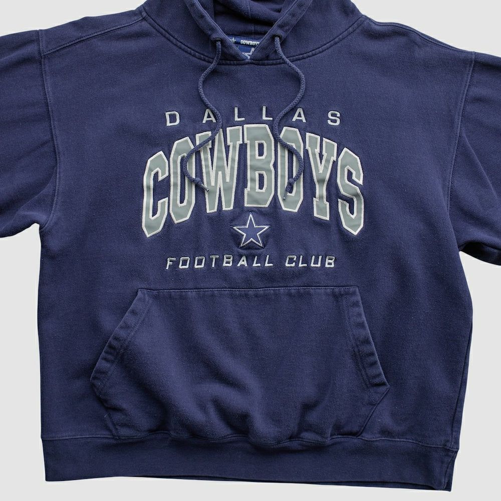 Dallas Cowboys 2010s Hooded Pullover Sweatshirt Navy Vintage - Fanatics