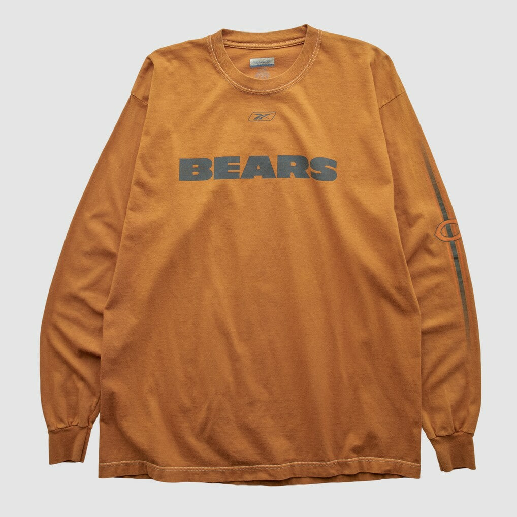 Chicago Bears Reebok 2000s Long Sleeve T-shirt Clay Vintage - Fanatics