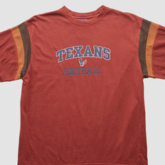 Houston Texans NFL 2000s T-shirt Red Vintage - Fanatics