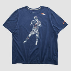Denver Broncos 2010s T-shirt Navy Vintage - Fanatics