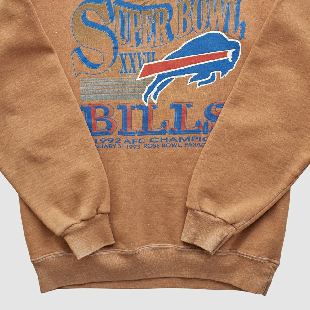 Super Bowl XXVII Trench 1992 Pullover Sweatshirt Clay Vintage - Fanatics