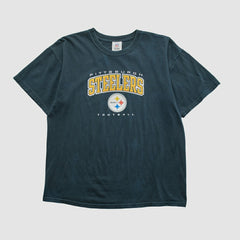 Pittsburgh Steelers NFL 2010s T-shirt Black Vintage - Fanatics