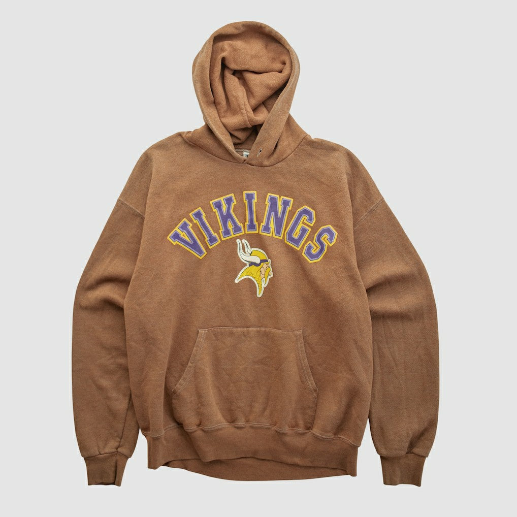 Minnesota Vikings Lee Apparel 2000s Hooded Pullover Sweatshirt Clay Vintage - Fanatics
