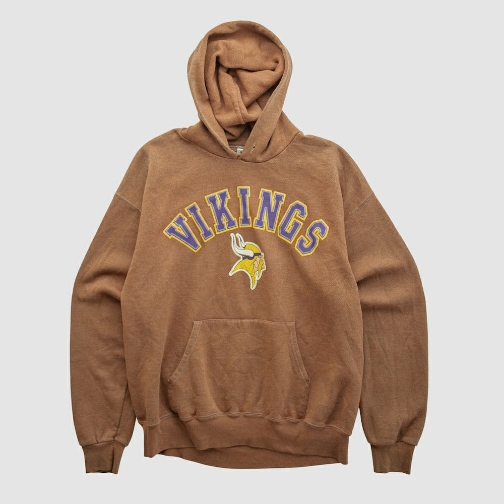 Minnesota Vikings Lee Apparel 2000s Hooded Pullover Sweatshirt Clay Vintage - Fanatics