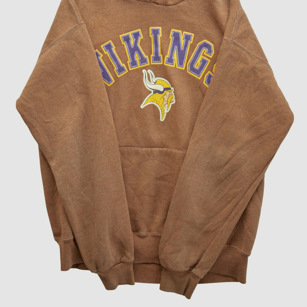 Minnesota Vikings Lee Apparel 2000s Hooded Pullover Sweatshirt Clay Vintage - Fanatics