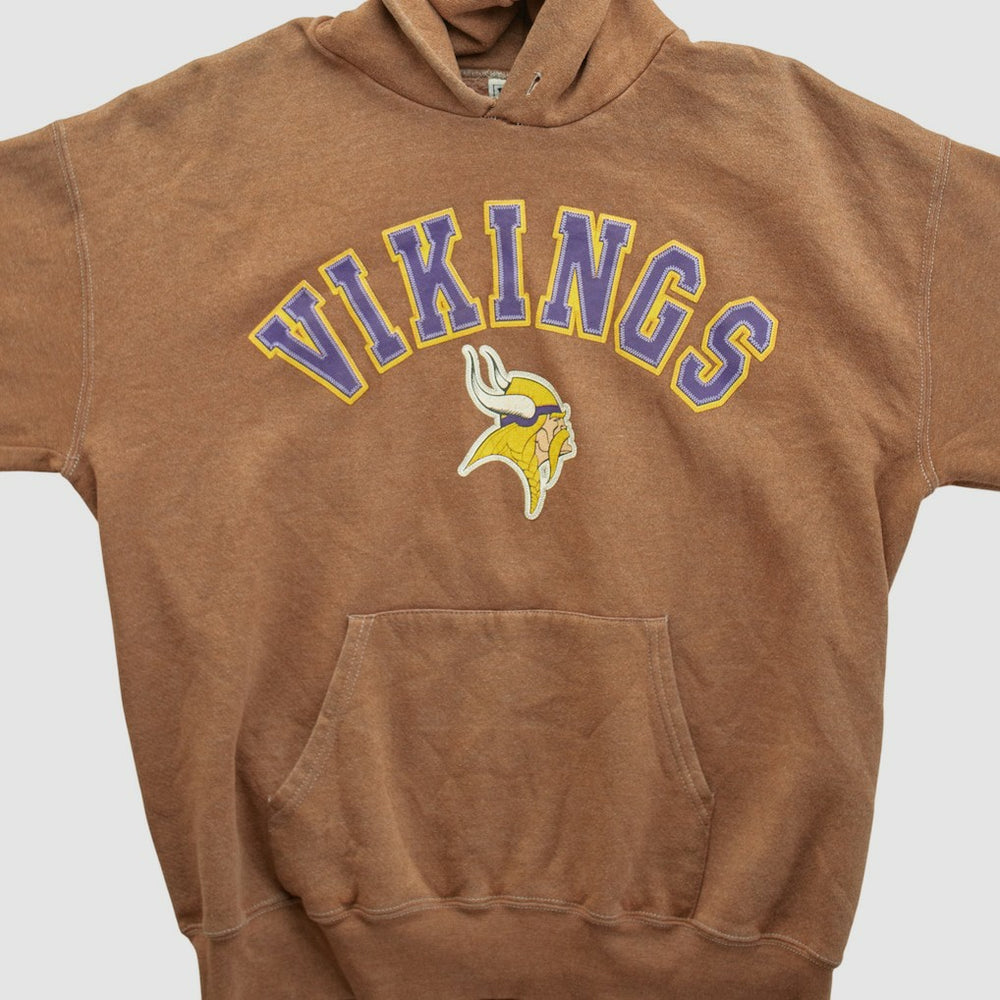 Minnesota Vikings Lee Apparel 2000s Hooded Pullover Sweatshirt Clay Vintage - Fanatics