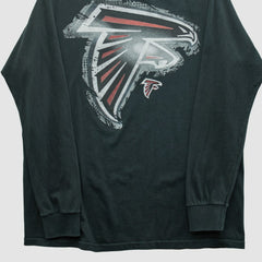 Atlanta Falcons NFL 2010s Long Sleeve T-shirt Black Vintage - Fanatics