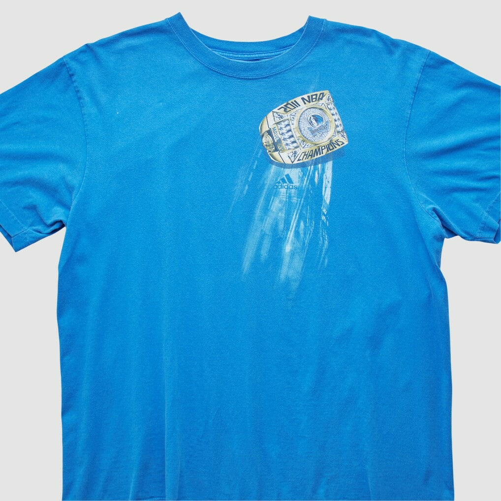 Adidas - Dallas Mavericks 2011 T-shirt - Blue Vintage
