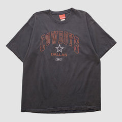 Dallas Cowboys Reebok 2000s T-shirt Black Vintage - Fanatics