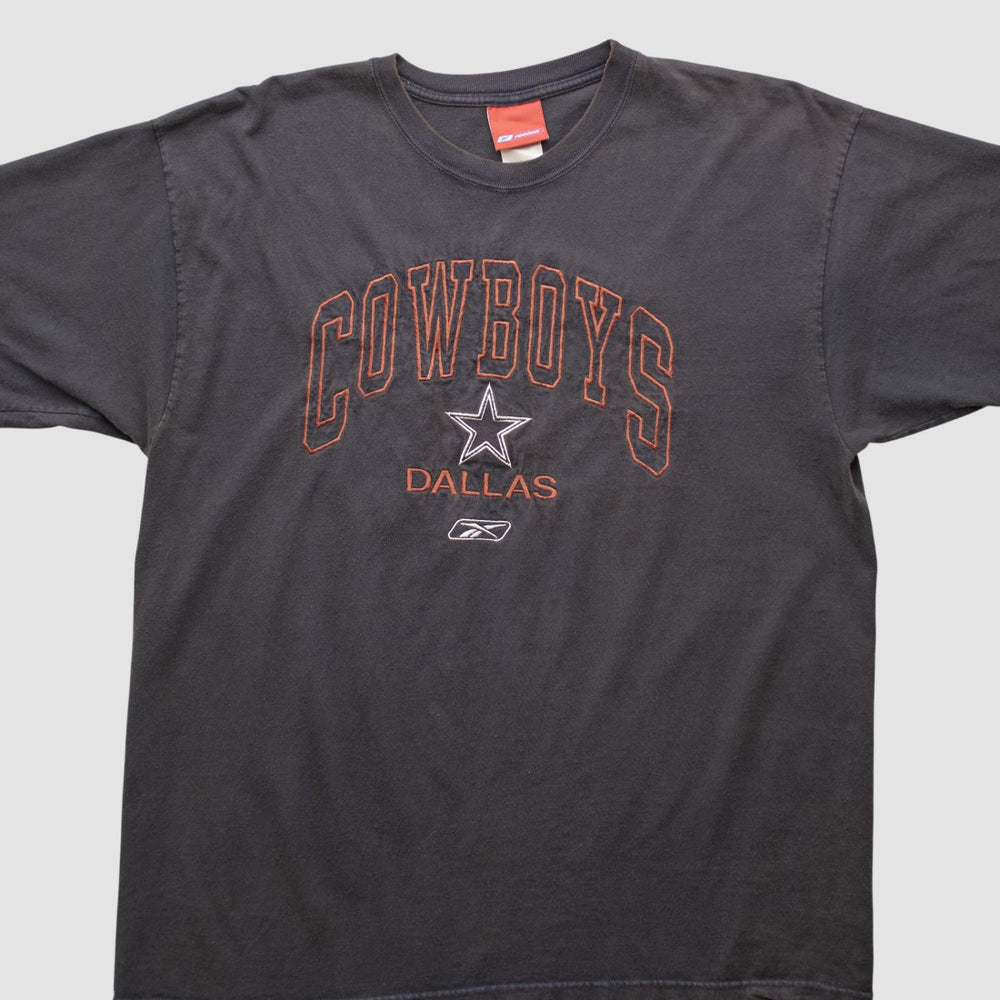 Dallas Cowboys Reebok 2000s T-shirt Black Vintage - Fanatics