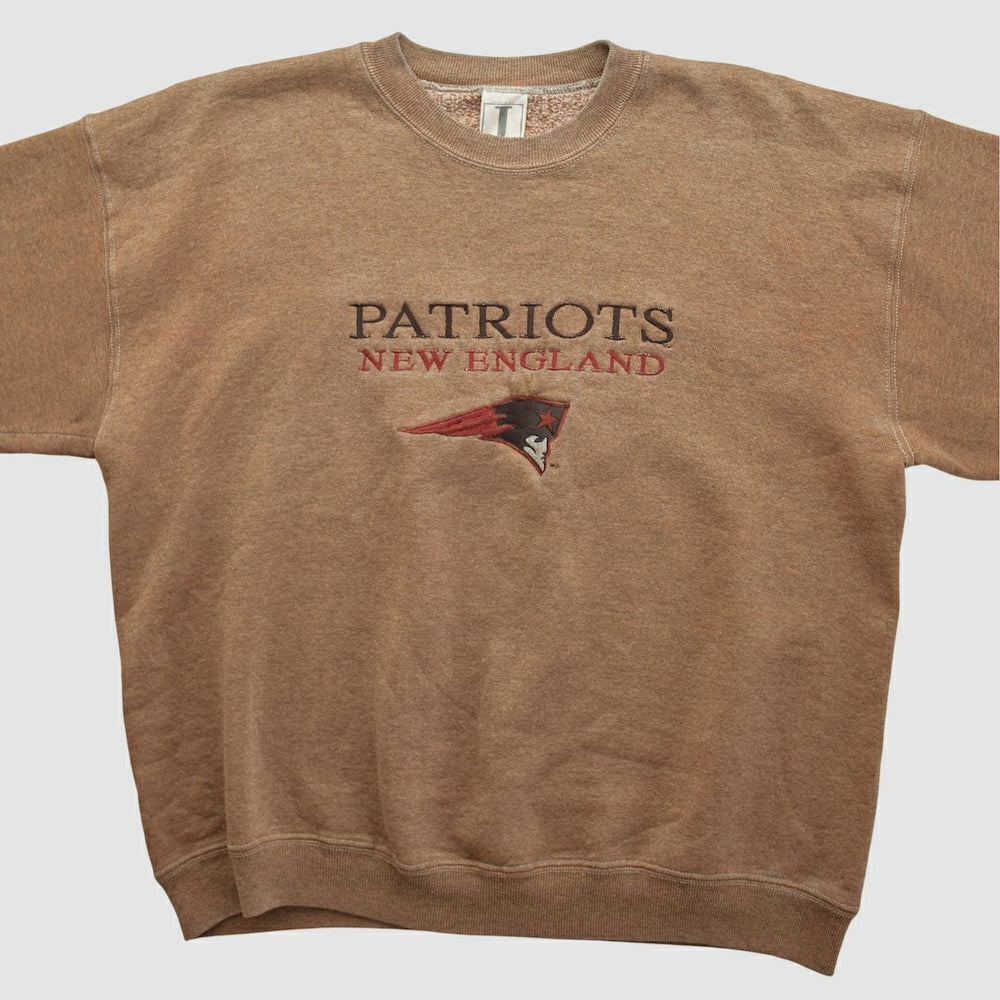 New England Patriots Jostens 90s Pullover Sweatshirt Clay Vintage - Fanatics