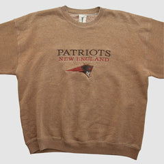 New England Patriots Jostens 90s Pullover Sweatshirt Clay Vintage - Fanatics